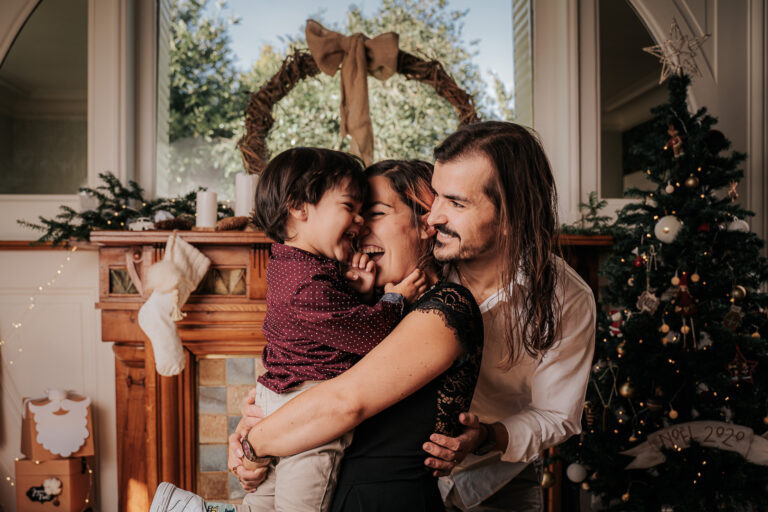 seance photo de noel en famille