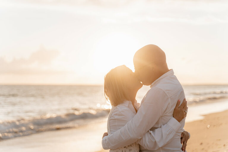 Photos romantique pour des noces de perle sur l’Île de Ré